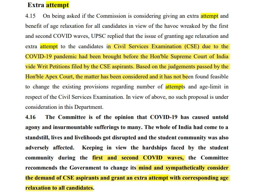 1btoxnjahwcb7aj's tweet photo. @DrJitendraSingh @narendramodi UPSC SSC BANK ARMY सभी के लिए 2 साल और 2 COVID COMPENSATORY ATTEMPTS देने की घोषणा कब करेंगे महोदय।
आज पूरा देश जल रहा है
 #2CompensatoryAttempt4All
#UPSCExtraAttempt 

आयु सीमा में 2वर्ष छूट दो

@PMOIndia @narendramodi @AmitShah  @DoptSecretary  @DoPTGoI https://t.co/GxQoShixyR