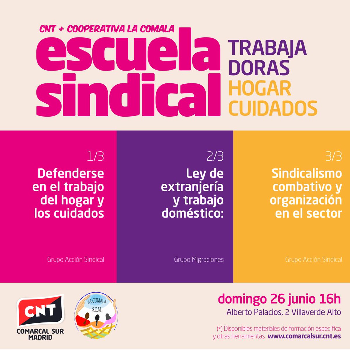 CNT Comarcal Sur Madrid tweet media