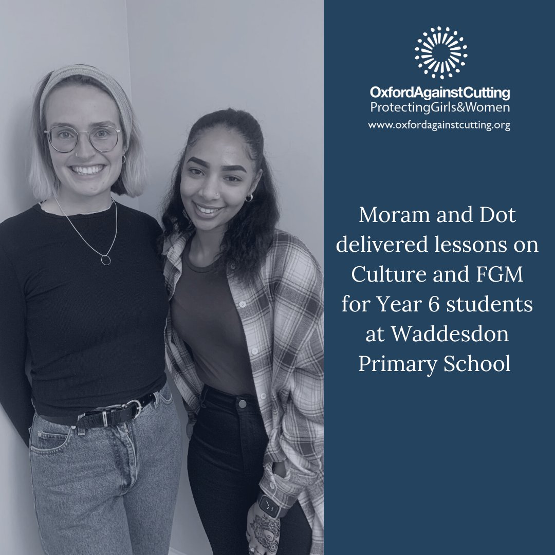 Dot and Moram delivered lessons on Culture and FGM for Year 6 students at @WaddPrim 

Our workshops are age appropriate and sensitive, with learning on both harmful and non-harmful cultural practices.

#FGM #AntiFGMLessons #EndFGM #Lessons #SchoolLessons #ProtectGirlsAndWomen