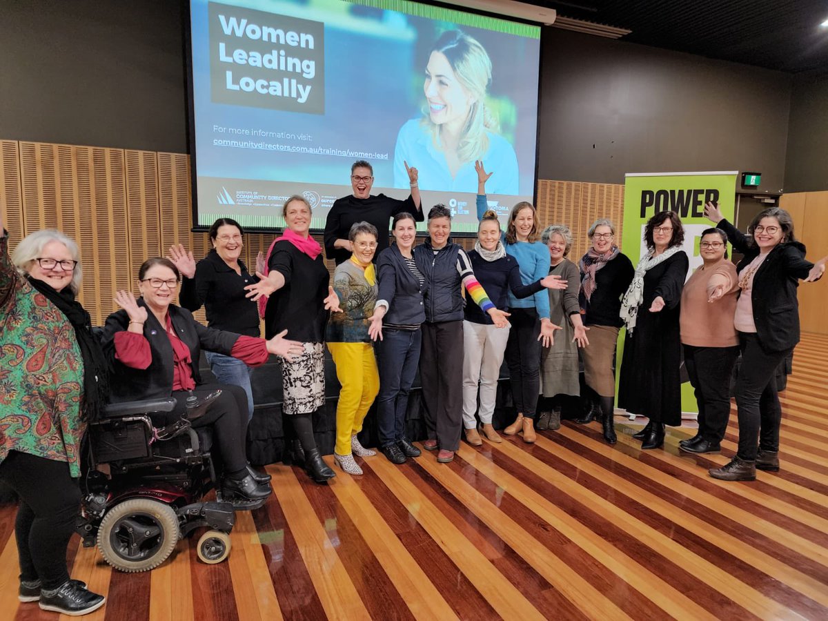 Thanks for having us Wangaratta! What a warm welcome for me & @hula_grl for the #WomenLeadingLocally program to inspire & equip women to run in the local gov elections! Vic women finding out hot to #getelected brings me joy 🤩