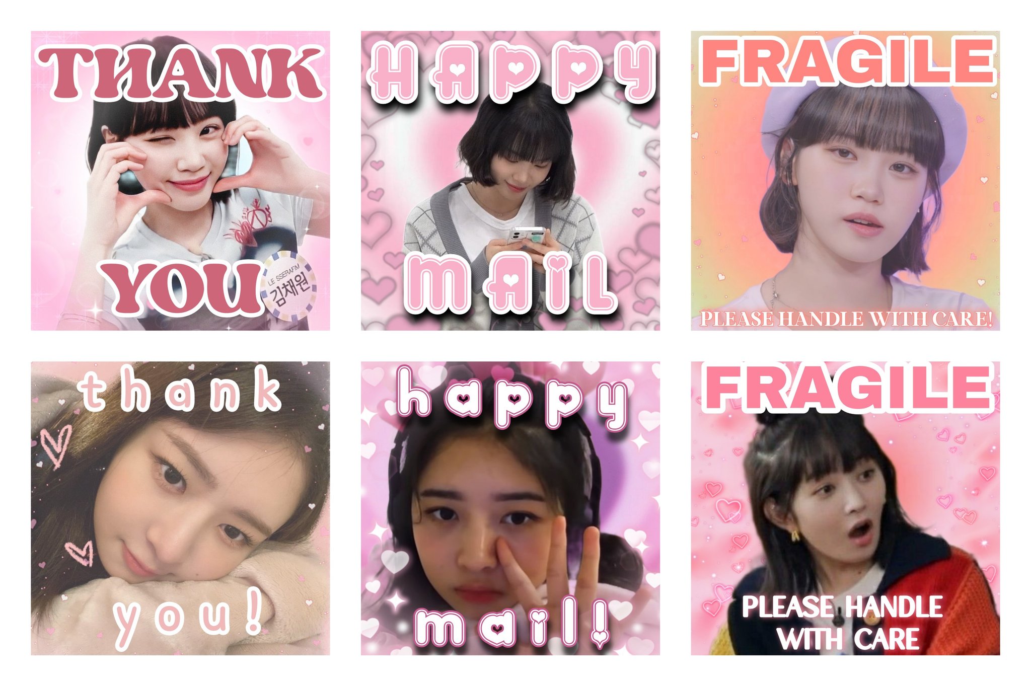 on Twitter "if anyone needs korean (kpop) mail kpop sticker template for print or bns use (2