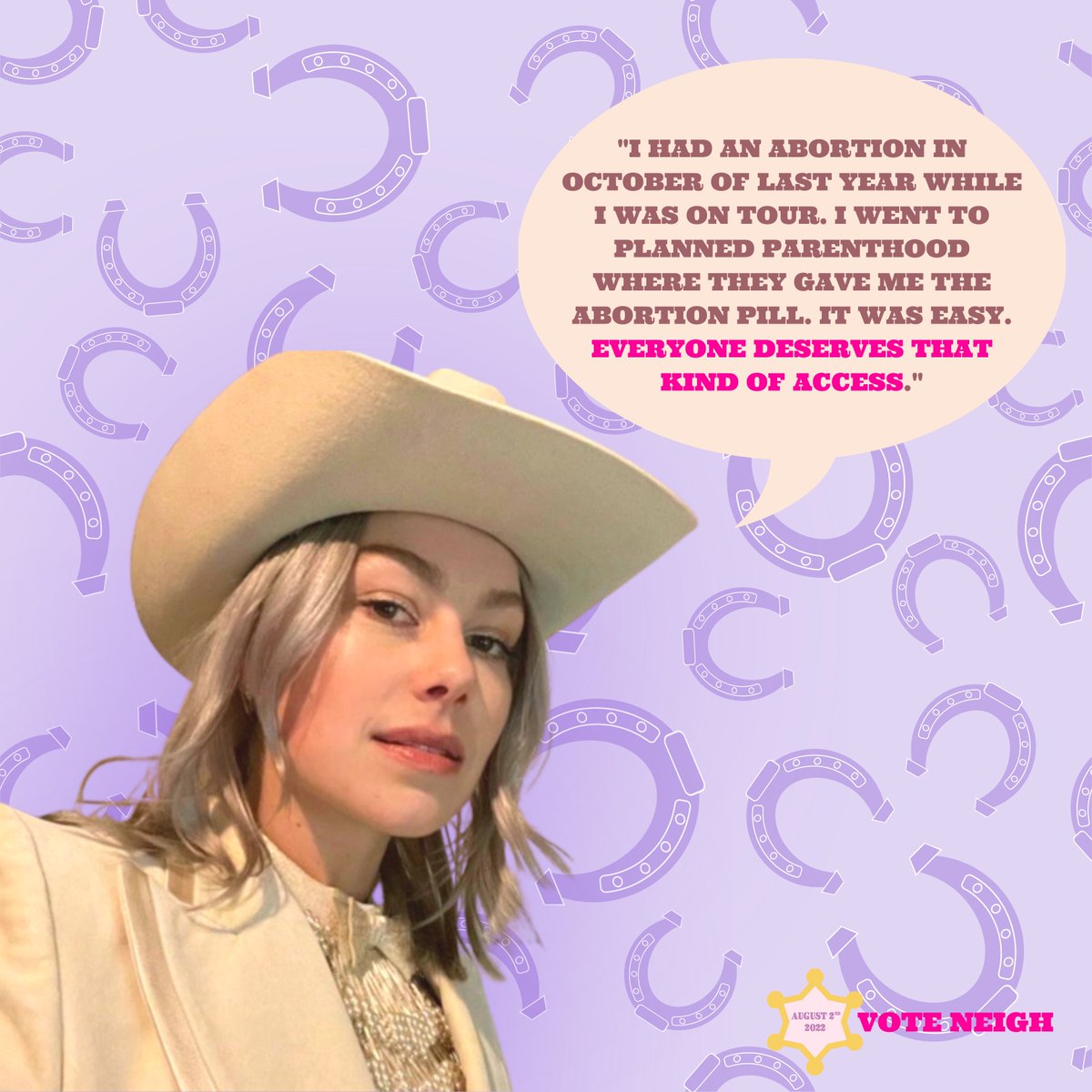 KSVoteNeigh's tweet photo. 🐄 After the draft opinion for Roe v. Wade was leaked in May, @phoebe_bridgers shared her abortion story.
She and the majority of Americans oppose abortion bans. We must vote NO to "Value them Both" on August 2nd to protect our freedom!
#ksleg #voteneigh #AbortionIsHealthcare https://t.co/tzz3RgdPs3