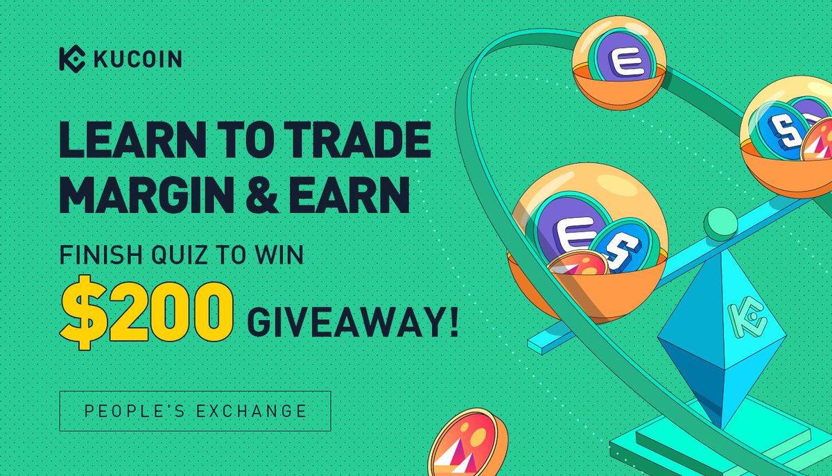kucoincom's tweet photo. 🏆 Learn to trade margin &amp; finish the quiz, $200 in $AXS to give away!

✅ Join KuCoin Margin Trading Group: https://t.co/dtLFRRZ1dX

✅ Join KuCoin #Metaverse Group: https://t.co/92IagrxIak

📝 Finish the quiz: https://t.co/cZ7yn4TnvG https://t.co/bmnOy8QV0z