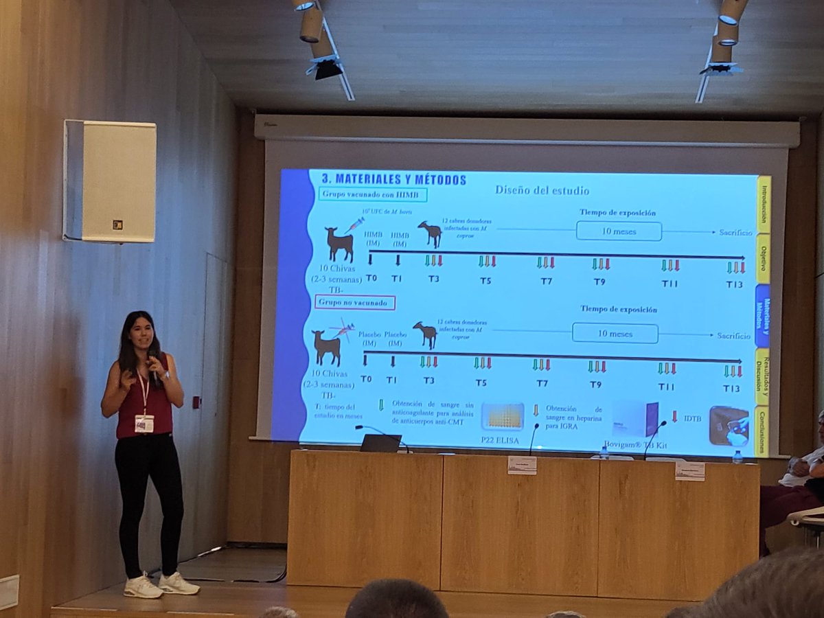 Nuestra compañera <a href="/Irenear1996/">irene agullo ros</a> ha presentado esta semana uno de los trabajos de su tesis en el XXXIII Reunión de la #SEAPV en Lugo!!