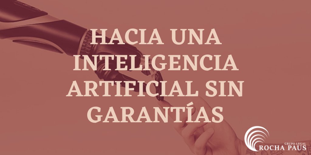 RochaPaus's tweet photo. 🆕‼️¡NUEVO POST! Esta semana nuestro socio @IParicio reflexiona sobre cómo deberían ser los procedimientos administrativos que usan #algoritmos y procesos de #InteligenciaArtificial ¡Lectura obligatoria! 🔗https://t.co/qWMSF16u0p 

#Transparencia #Garantías https://t.co/g80wC6DHw7
