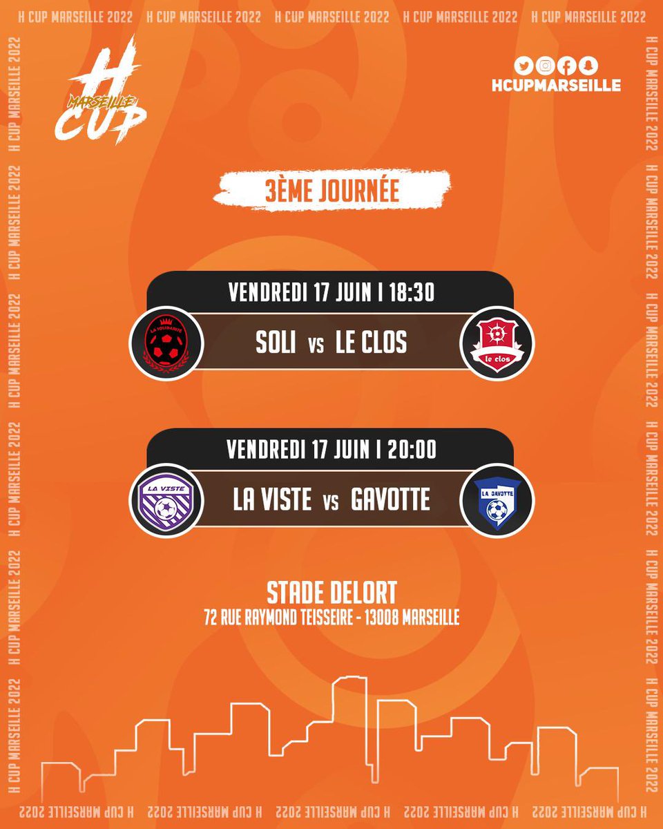 Le Clos, la Soli et la Viste encore en lice pour la qualification en demi-finale. 

Les matchs en direct sur la chaîne YouTube : youtube.com/channel/UCIJof…