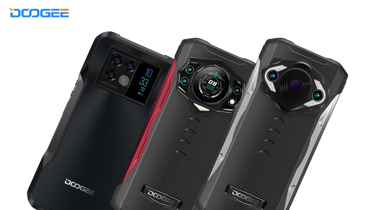 DOOGEE_official's tweet photo. The flagships😍 #DoogeeV20 #DoogeeS98 #DoogeeS98Pro https://t.co/j4hRR6JUNu