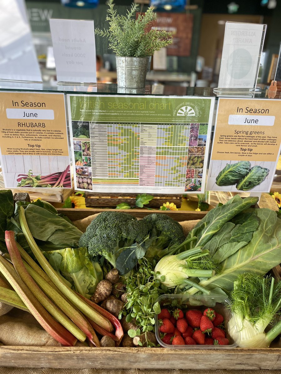 RestaurantWilm's tweet photo. Showing and informing our customers @RestaurantWilm about seasonal produce for June and July to show we are utilising the freshest and best ingredients .
#elior @elioruk #freshisbest https://t.co/SFEJwdinsE