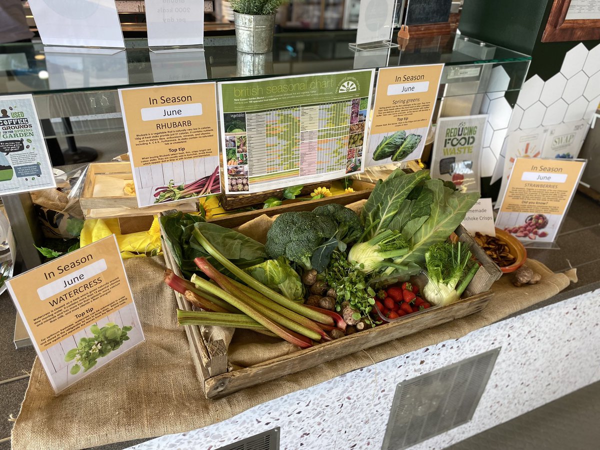 RestaurantWilm's tweet photo. Showing and informing our customers @RestaurantWilm about seasonal produce for June and July to show we are utilising the freshest and best ingredients .
#elior @elioruk #freshisbest https://t.co/SFEJwdinsE
