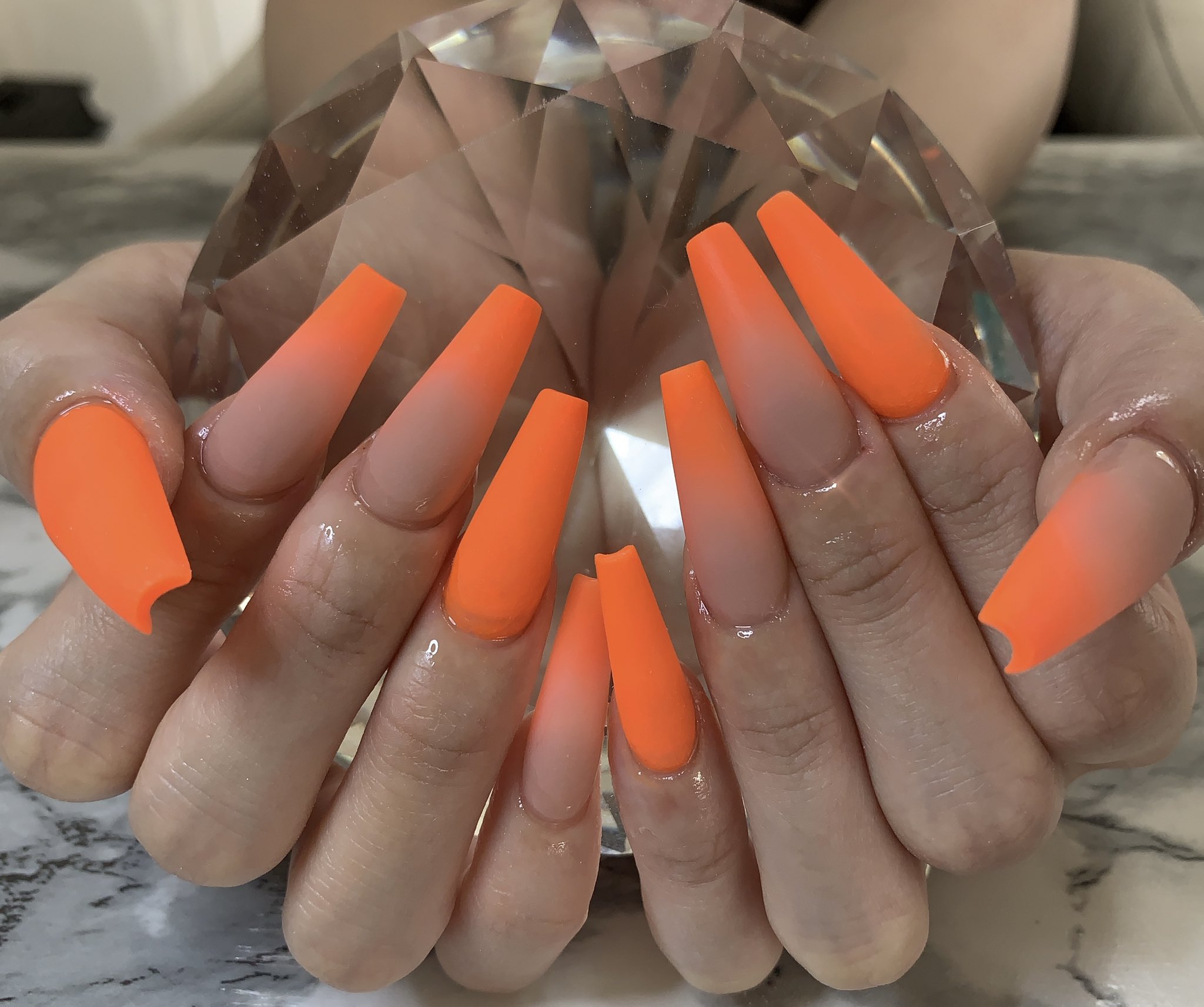 村田 奈津季 かいりちゃんネイル スカルプ バレリーナネイル ベイビーブーマーネイル ネオンネイル グラデーションネイル オレンジネイル マットネイル ベージュネイル 毎月ありがと 差し入れありがと 自宅ネイル Nail T Co Jj8kiwuwuk Twitter