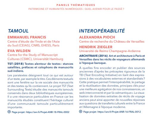 teamARCHITRAVE's tweet photo. Une riche journée de rencontres à l'occasion du colloque anniversaire des 15 ans du programme  #francoallemand en #SHS de l'@AgenceRecherche et de la @dfg_public où nous étions ravis de présenter ARCHITRAVE ! Un grand merci aux organisateurs. https://t.co/wuphsfufs3