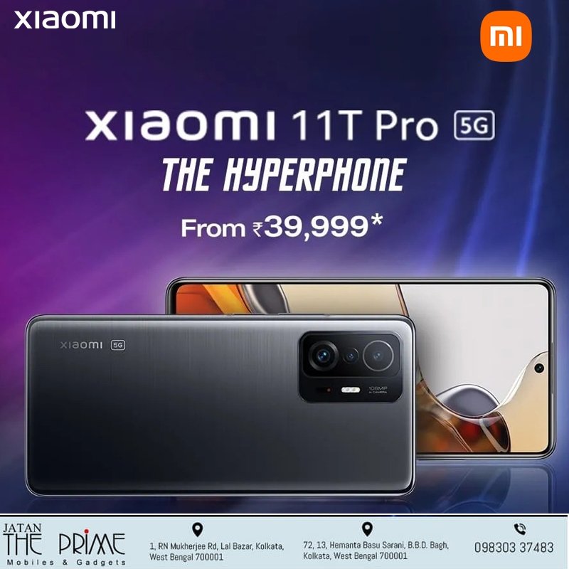 chopra_sons's tweet image. #Xiaomi is presenting their new #hyperphone.
Check out their latest features and book yours now!!!