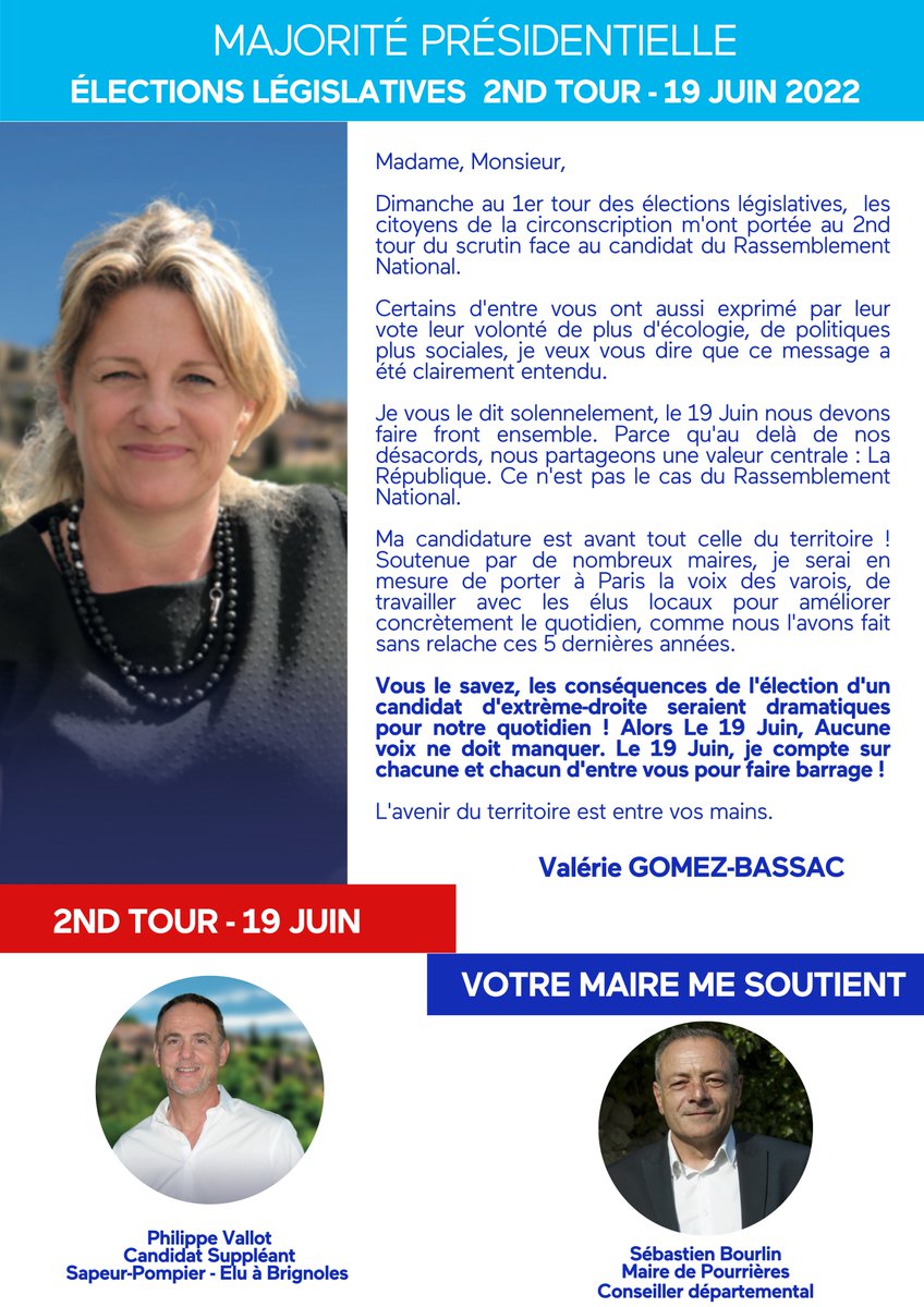Merci à Sébastien Bourlin pour son soutien dans cette campagne !

#pourrieres #AvecVous #legislatives2022