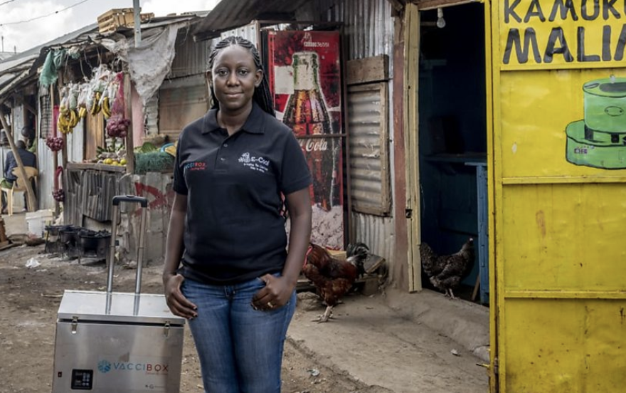 'It's a signifier that we're on the edge of something really, really great'

@poshgero is the first Kenyan to win the @RAEngGlobal's #AfricaPrize for Engineering Innovation for 'VacciBox' - a solar-powered fridge that safely stores & transports vaccines.

bbc.in/3QvZeZZ