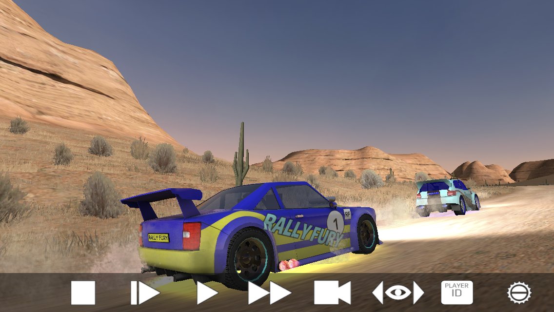 RallyFury's tweet photo. New REPLAY feature added to Rally Fury! Play with camera choices and camera angles, and view the race from your opponents' perspectives! 

Update Rally Fury today! 
Google Play: https://t.co/BaRzjuvKb8
App Store: https://t.co/fhdv9PndBS
#RallyFury #Android #iOS #Racing #rally https://t.co/E8LaDtiEDZ