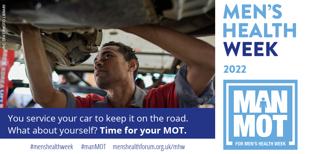 #menshealthweek time for your MOT. Try our DIY Man MOT - 7 tests for the 7 days of the week. Test five: Check the water.  menshealthforum.org.uk/diy-man-mot