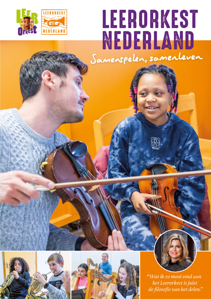Vandaag klinkt het startschot voor Leerorkest Nederland bij ons jubileumconcert in Het Concertgebouw! Met Leerorkest Nederland gaan we de krachten bundelen méér Leerorkesten voor kinderen in Nederland! leerorkest.nl/nederland/