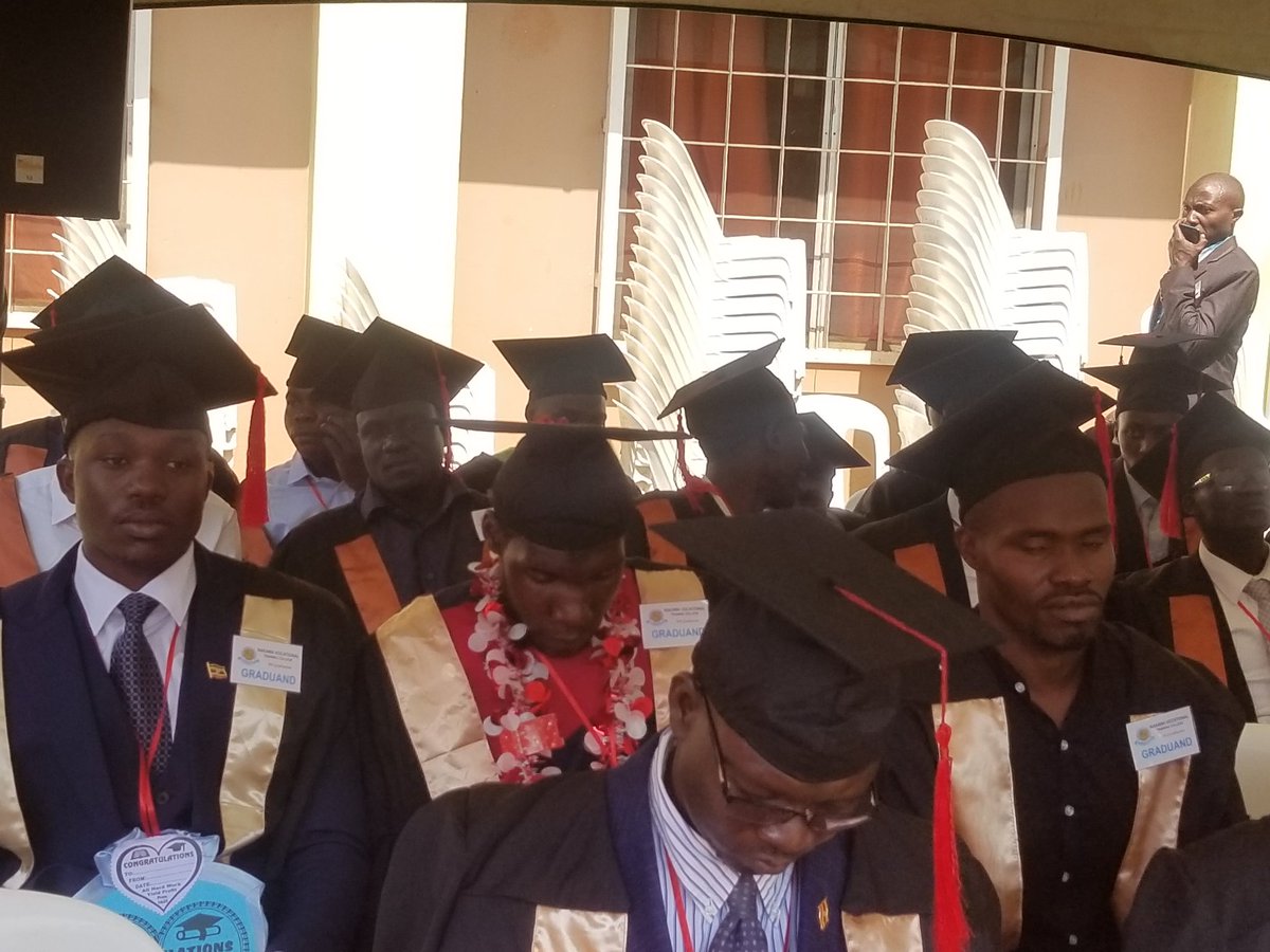 nvt_college's tweet photo. The #8thgraduation ceremony of Nakawa Vocational Training College already going on.
@EnabelinUganda
@Educ_SportsUg
@ECITB_Skills
@dit_uganda
@UBTEBOfficial
@YES_Ugz
#nakawavocationalcollege
#nakawavocationalgraduation
#nakawavocational
#graduationceremony
#graduation2022 https://t.co/HXfn2MotVR