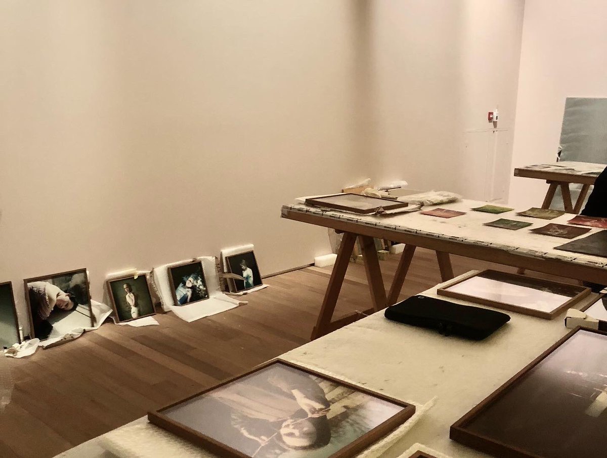 Expositie @VFCultuurprijs opbouwen <a href="/MuseumAlkmaar/">Stedelijk Museum Alkmaar</a> #exhibition #museum #animation #drawings #expo #stedelijkmuseumalkmaar