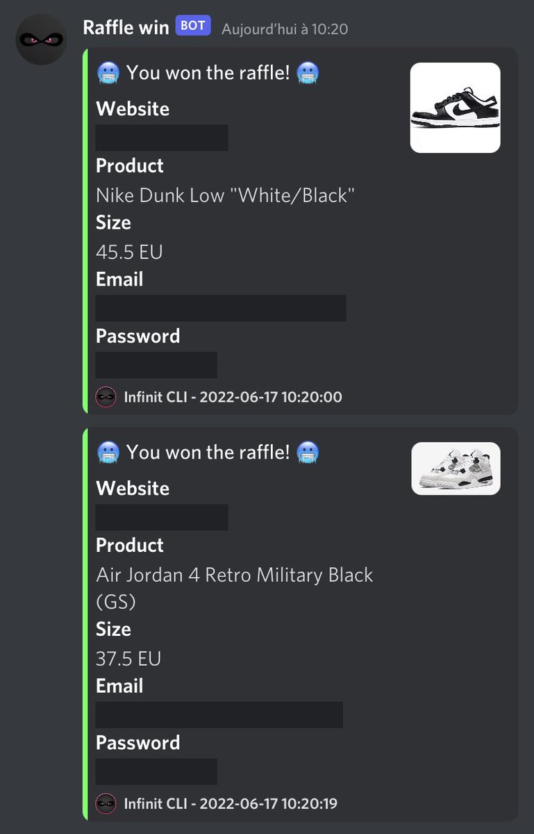 Sweak__'s tweet photo. 🤖 : @InfinitBot 
🪄 : @IgnifyProxies 
🧽 : @palssuccess https://t.co/5QY2jxauNi
