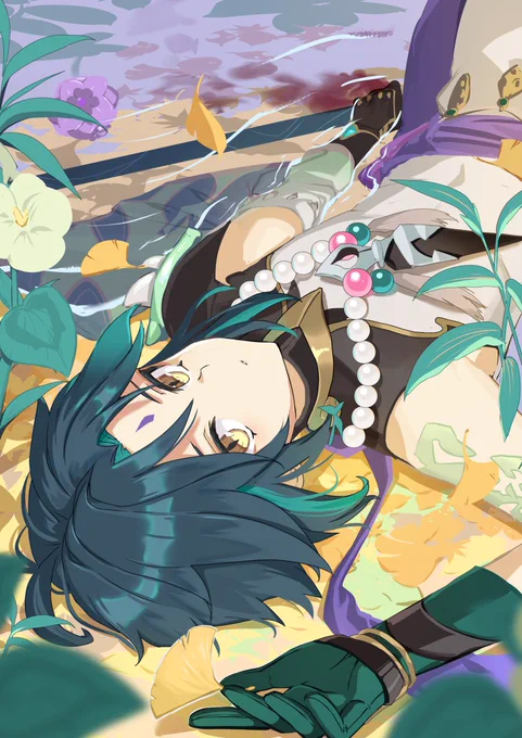 金色の庭       #魈 #原神 