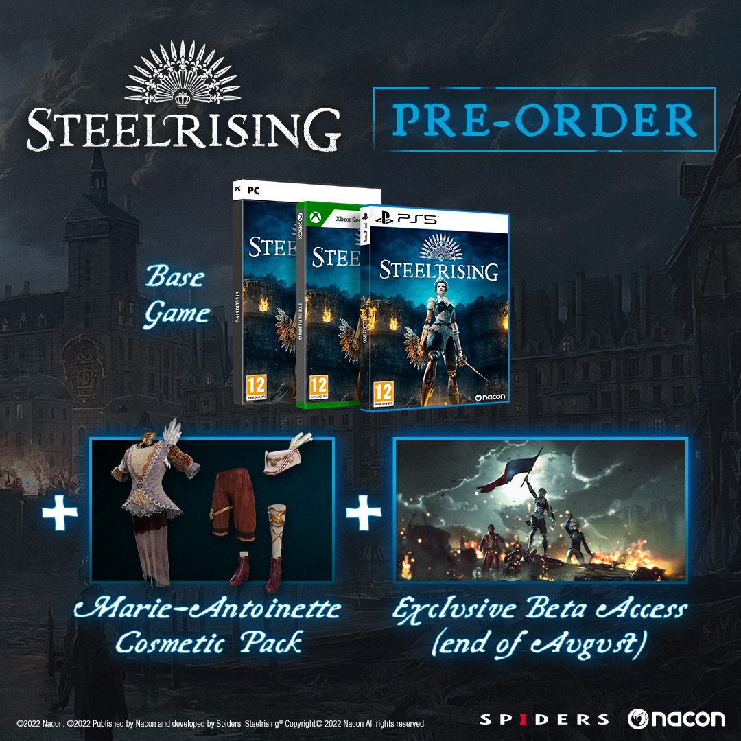 Steelrising Is Now Available For Digital Pre-order And Pre-download On Xbox  Series X