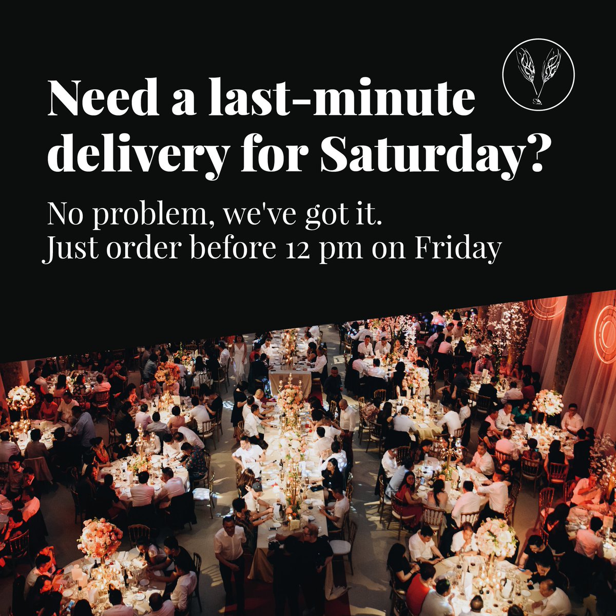 Got a last-minute, unscheduled need for a bar delivery? As long as you order before 12 pm on the Friday, you can expect a delivery the next day. Pop open a bottle, sit back, and relax. We’re on our way: bit.ly/3NVNAWN #lastminutedelivery #bardelivery