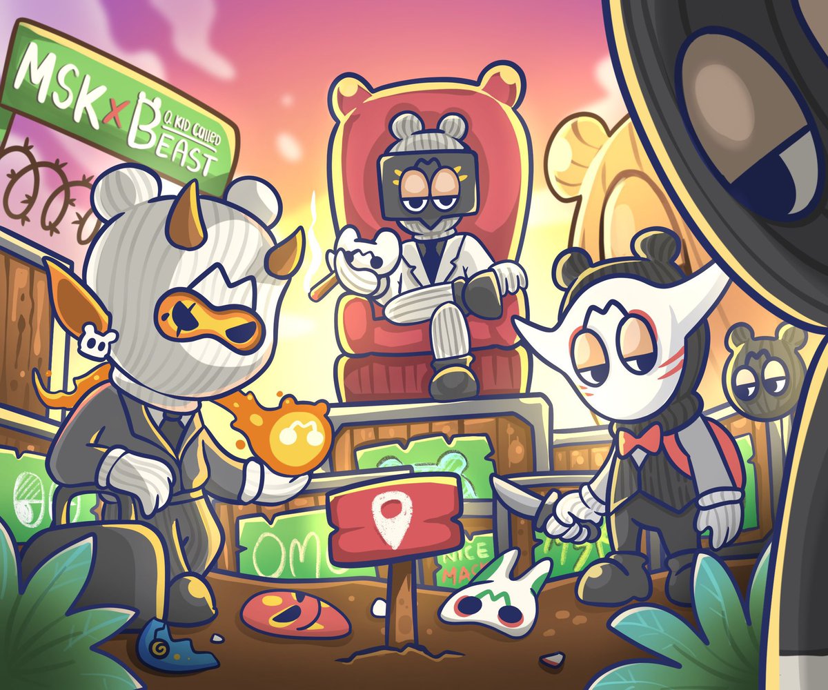 🌈 For celebrating the extraordinary, we’ve teamed up with  <a href="/akidcalledbeast/">a KID called BEAST</a> x  <a href="/masuku_nft/">Masuku 👺</a>
> giveaway 10 WLs  for both site

to enter:
- follow <a href="/masuku_nft/">Masuku 👺</a> &amp; <a href="/akidcalledbeast/">a KID called BEAST</a>
 - rt + like
- tag 3 friends below 

Announced in 48 hr. Good luck. 
#NFTs #NFTCommunity #NFTGiveaway