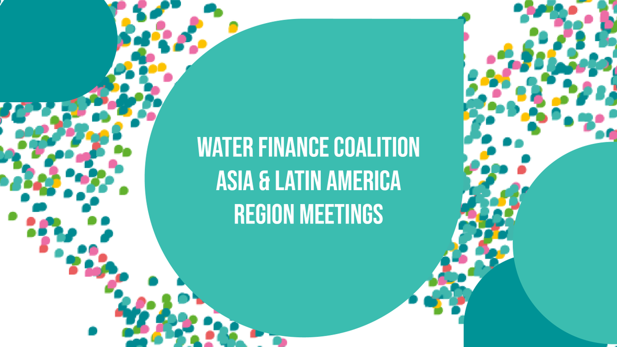 The #WaterFinanceCoalition will be meeting next week, Tues. 21 June. All representatives of #PublicDevelopmentBanks and #InternationalFinancialInstitutions are welcome. Want to be a member?
Join us 📝waterfinancecoalition.org

#WaterFinance #PDB #SDG6 #ParisAgreement #WASHfinance
