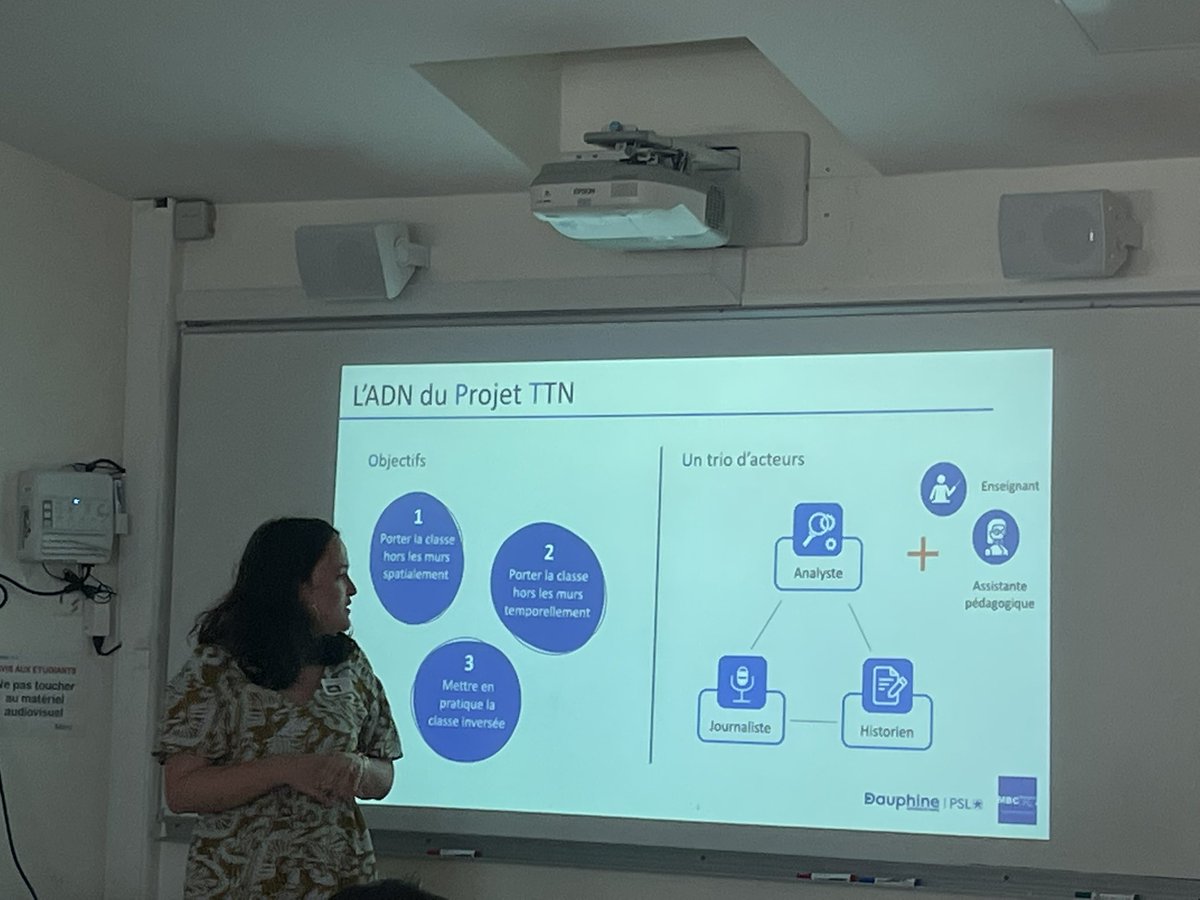 Amélie Gabriagues présente une classe inversée très originale dans son cours donné avec <a href="/fdevaujany/">François-Xavier de Vaujany</a> à <a href="/Paris_Dauphine/">Université Paris Dauphine - PSL</a> !

Merci pour cette ouverture lors de la 2ème journée des #pedagodays du Centre d’#innovation #pédagogique de <a href="/psl_univ/">Université PSL</a> et merci à l’UPD pour l’accueil !