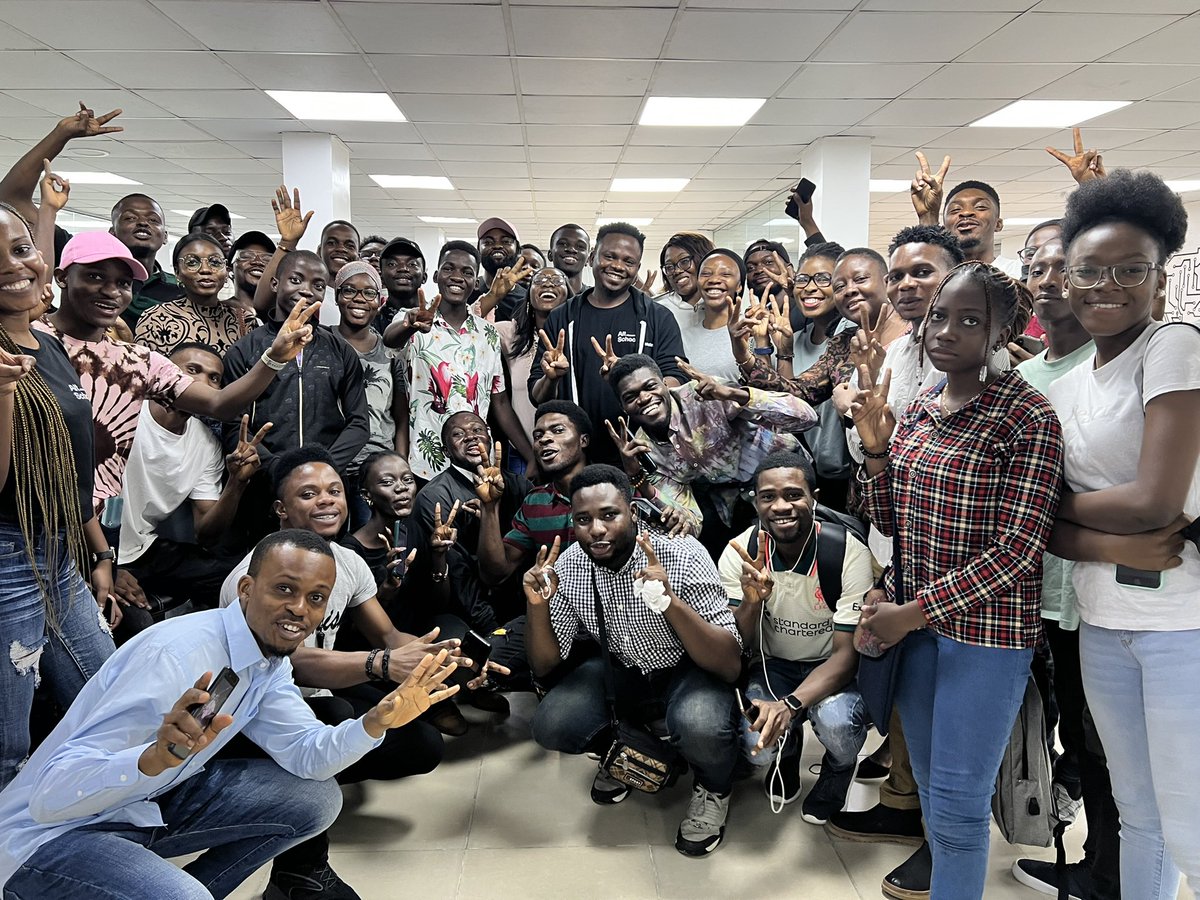 AdewaleYusuf_'s tweet photo. Hosting some @AltSchoolAfrica students gives me immense joy. This excursion week(s) is for us (my team) as much as it's for #AltSchoolers
Seeing people you're building for is a major booster. #AltSchoolExcursion https://t.co/GS6xy1cUq1