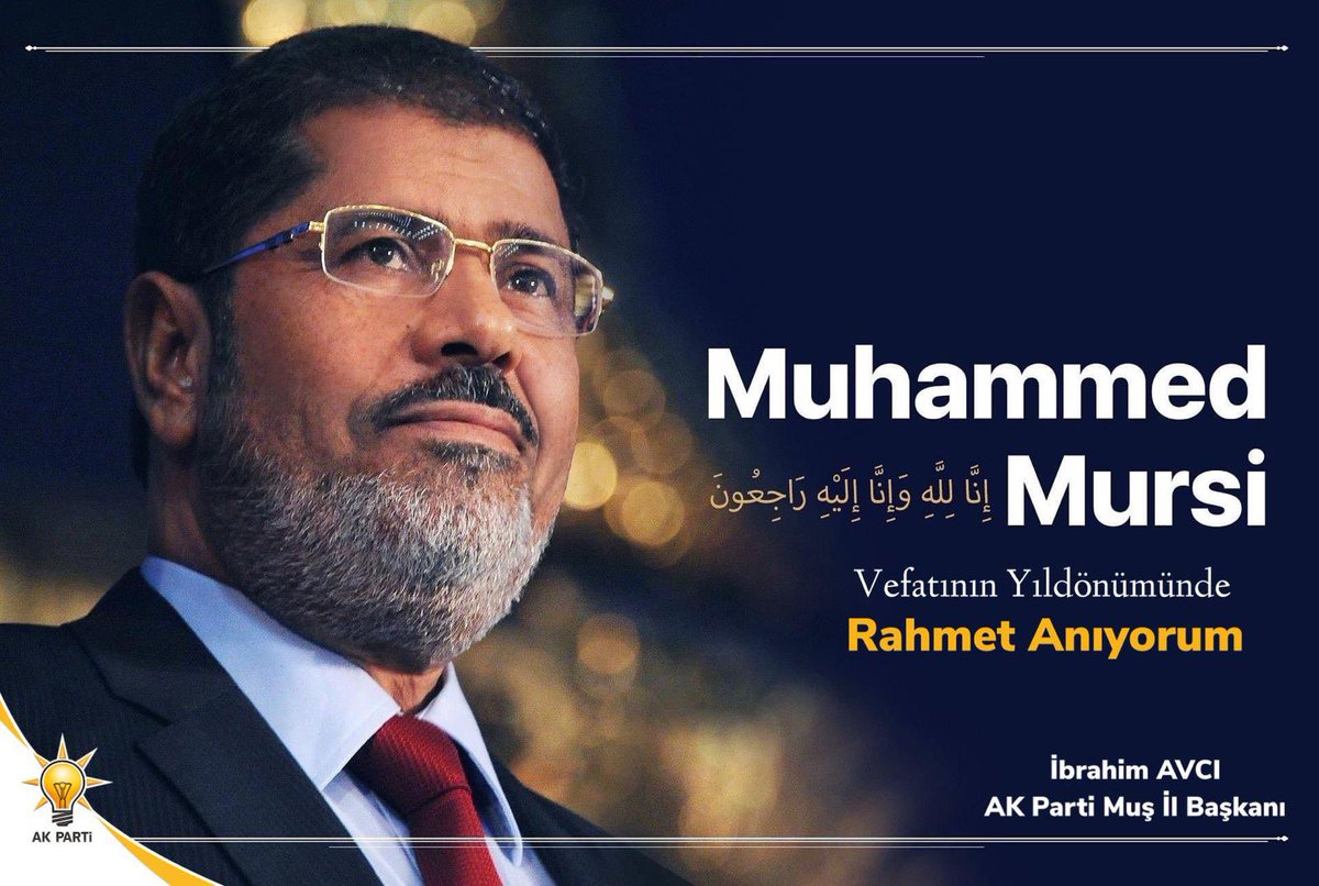 "Hücreme Kuran-ı Kerim'in girmesini yasakladılar ama onu 30 yıl önce ezberlediğimi unuttular. Lâkin, O'na dokunabilmeyi ne çok isterdim." 

#MuhammedMursi'yi vefatının sene-i devriyesinde rahmetle anıyorum.