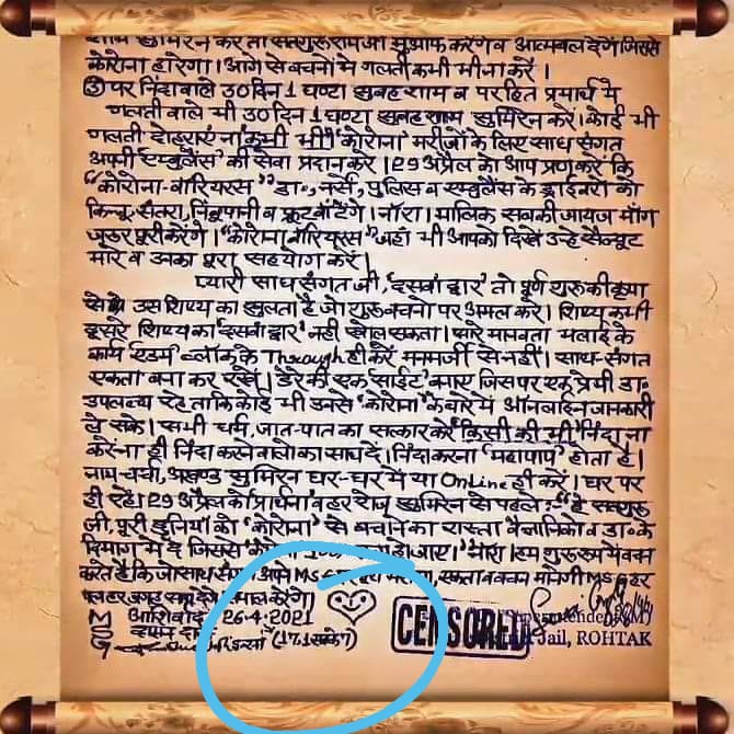 coolboyVedansh's tweet photo. #ThankYou #InfiniteThanks
Thnku very much St dr MSG
Saint @Gurmeetramrahim Singh Ji Insa
Finally after 4 yrs 9 months
संत वचन पलटे नहीं, पलट जाए ब्रह्मांड
https://t.co/6FEhGuj6ld https://t.co/Q8CiJBHZp9