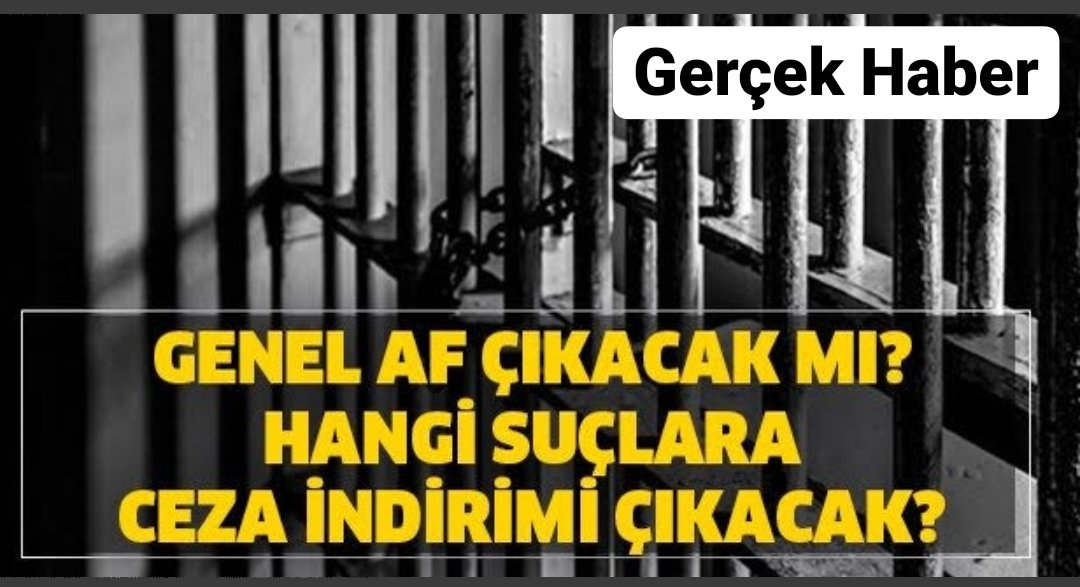 Kamuoyunun merakla beklediği konuyu Gerçek haber olarak araştırdık.
2022 senesi Genel Af senesi olacağı 
Ortaya çıktı.
Genel af, kamu davasının düşmesi veya ceza mahkumiyetinin tüm neticeleriyle birlikte ortadan kalkması sonucunu doğuran bir ceza hukuku kurumudur (TCK m.65/1).