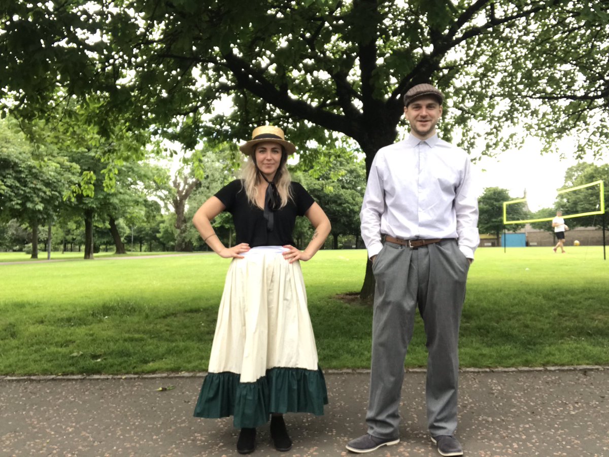DrVictoriaBee's tweet photo. All gussied up for a day of #PracticeResearch with my wonderful co-researcher at @QMUniversity Andy Henry. Very excited to share our work at @IFTRpublicperf in Reykjavik next week!!

#AcademicTwitter #Theatre #Research https://t.co/HyEbEWImAS