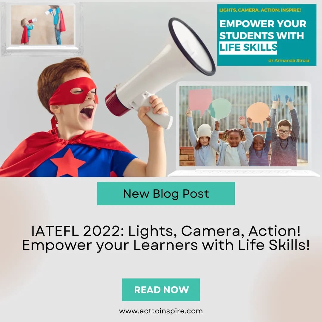 ArmandaStroia's tweet photo. Language learners  often struggle with negative thinking patterns, issues of low self-esteem, and fear of being judged by others. This article focuses on developing emotional self-management through creative use of student-produced media.
https://t.co/mltsZRp0SL
#IATEFL2022 https://t.co/IeiZhWuTeb