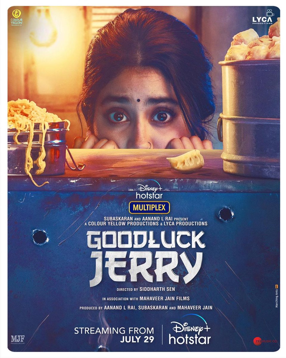 Best wishes n Good Luck to the entire team of #GoodLuckJerry

Apni kismat banane nikli hai Jerry, good luck nahi bolenge? 

#GoodLuckJerry streaming from 29th July only on #DisneyPlusHotstarMultiplex
@Sen_sidd #PankajMatta #Janhvikapoor #DeepakDobriyal #MitaVasisht