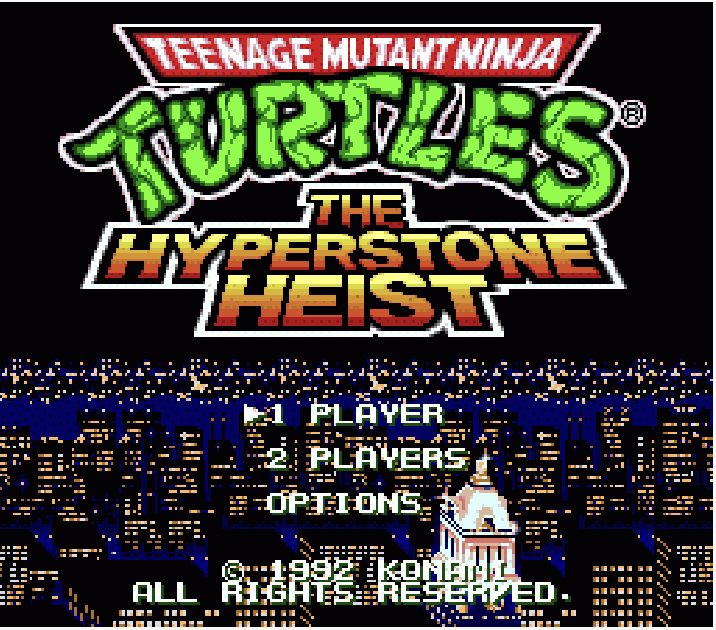 SirArturo3's tweet photo. En #Megadrive también hubo sopa de tortuga digna del #CowabungaDay! #Konami desarrolló este #TheHyperStoneHeist donde también podíamos repartir leña de la buena con Leonardo, Donatello, Raphael y Michelangelo! Juegazo increible!
#Retrogames #Pixelart #TeenageMutantNinjaTurtles https://t.co/vlw1YeSrwu
