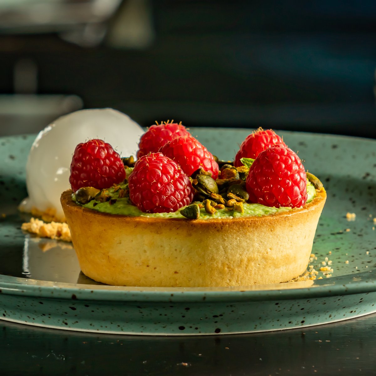 morrisseysclare's tweet photo. Pistachio Tart 😋
Raspberry jam, pistachio mousse, fresh raspberry, sorbet 🥧
All of our desserts are made daily by our pastry chef.
What's your favourite dessert? https://t.co/T6v7xydkZY