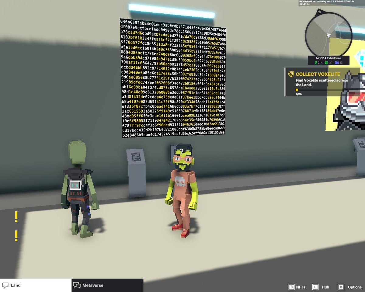 JamesGo88295700's tweet photo. @TheSandboxGame @MOCDA_ I just participated in the #TheSandbox weekly contest for a chance to win 200 mSAND! Here is my favorite piece from the exhibition, check out my screenshot below!
👇 https://t.co/JpVwI6gduY