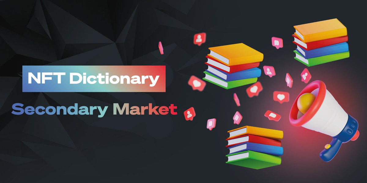 FanzFinance's tweet photo. #NFT Dictionary 📕

Secondary market ⬇️

After an #NFT is minted, it can be sold or purchased on the secondary market. Creators can choose the #royalty percentage and the payments are automatic each time their piece is resold in the secondary market. https://t.co/KVLzVNicS1