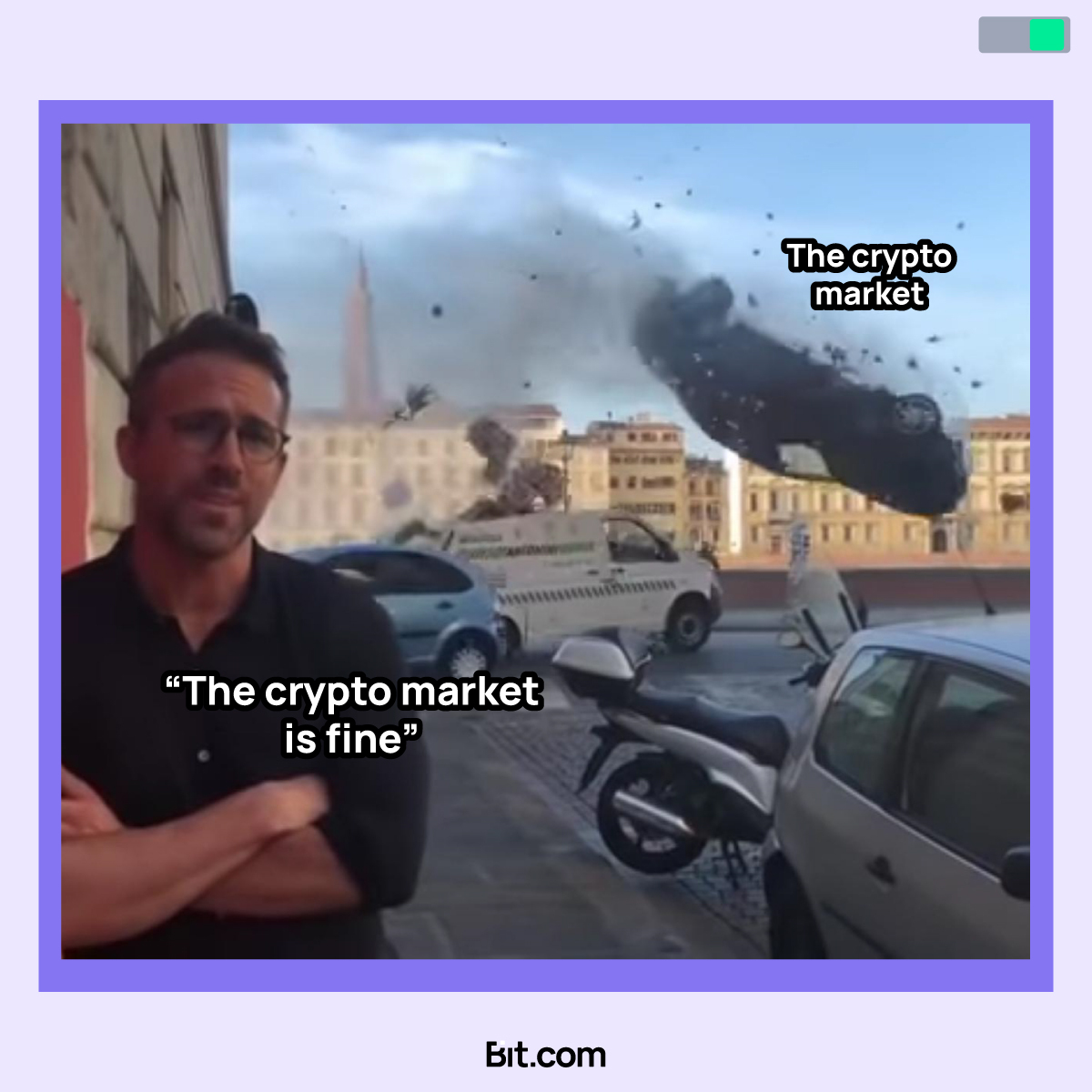 BITCryptoXchg's tweet photo. We're fine... just fine, absolutely fine โ๏ธ๐ ๐
#cryptomarket #bearmarket #werefine https://t.co/xtqPhbZDPe