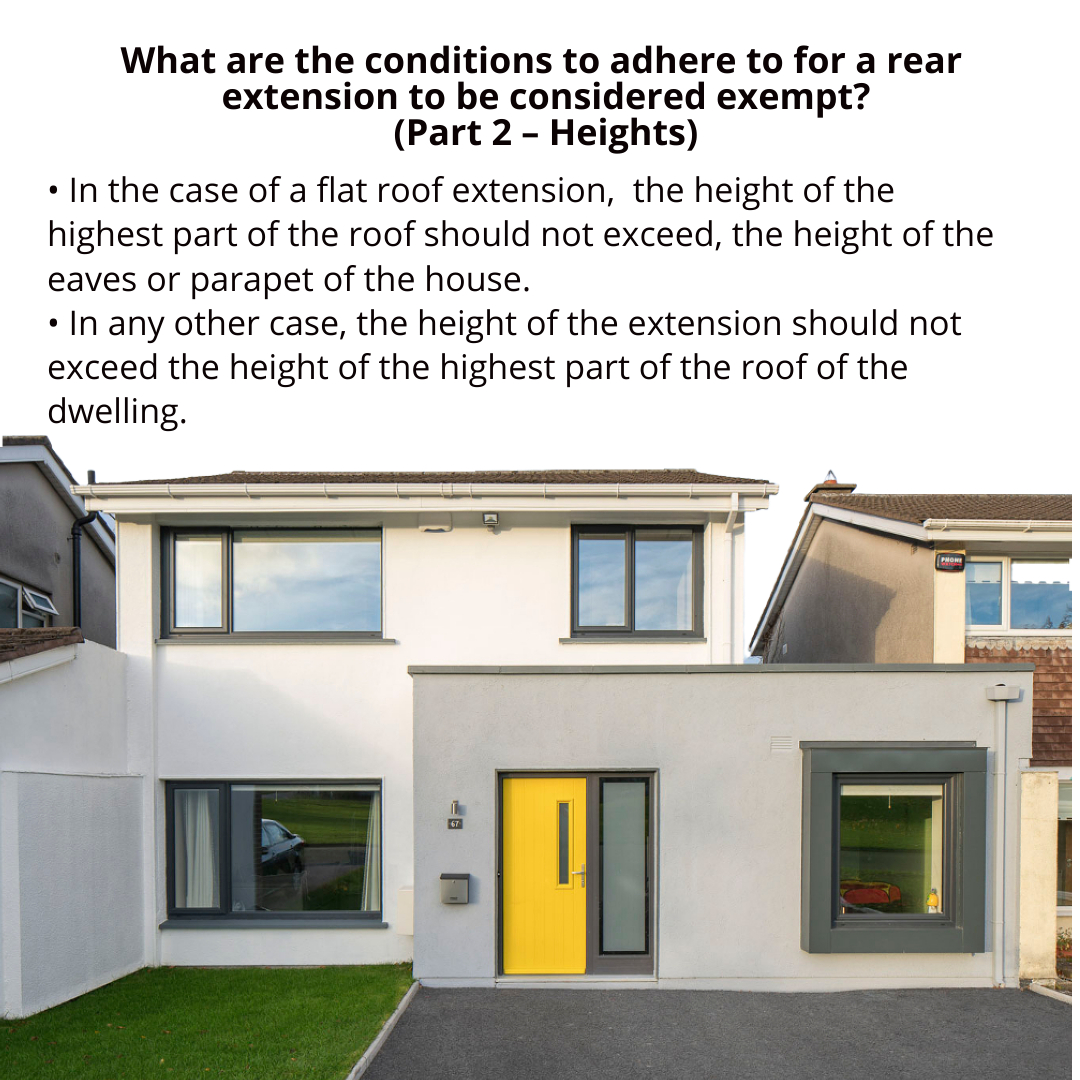 joefallondesign's tweet photo. Apart from being less than 40 square meters, there are also other conditions a rear extension must adhere to be considered an exempt development. 

#homeextension #dublinarchitects #houserenovation  #joefallonarchitecturaldesign #contemporaryarchitecture #planningpermission https://t.co/Q1F95u4ABg
