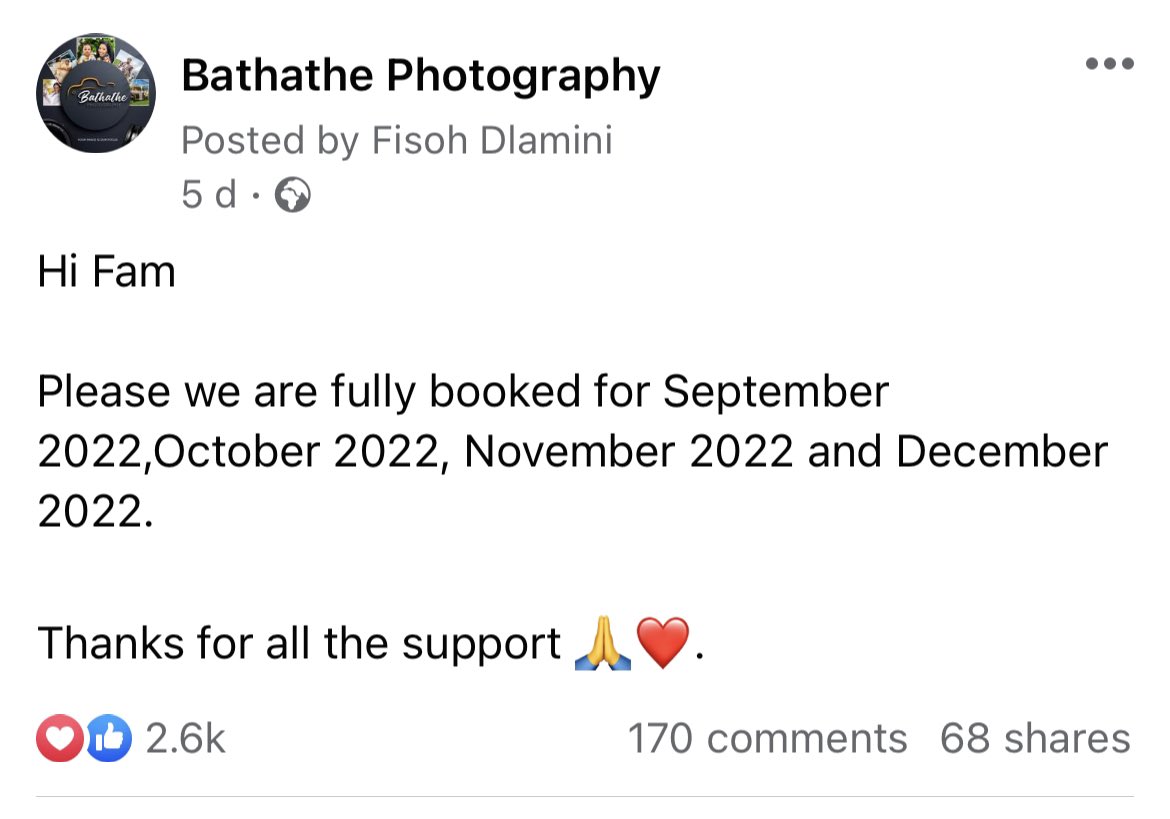 Thank you so much for the support