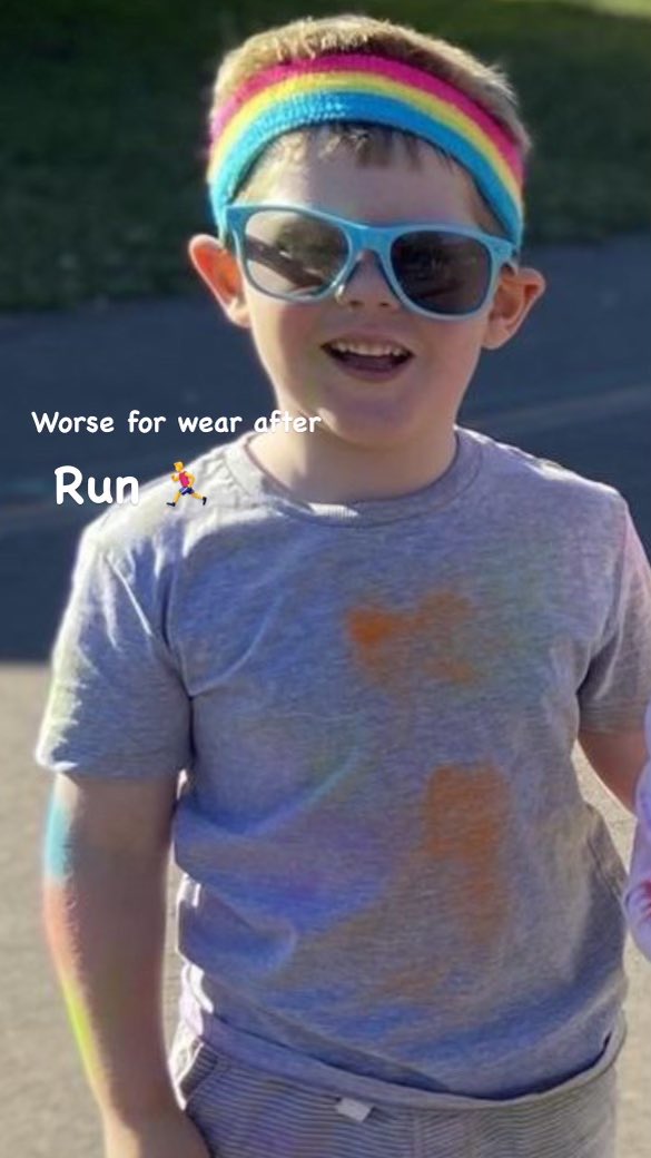 Apparently maxi won the cross country race 😎 not so sure