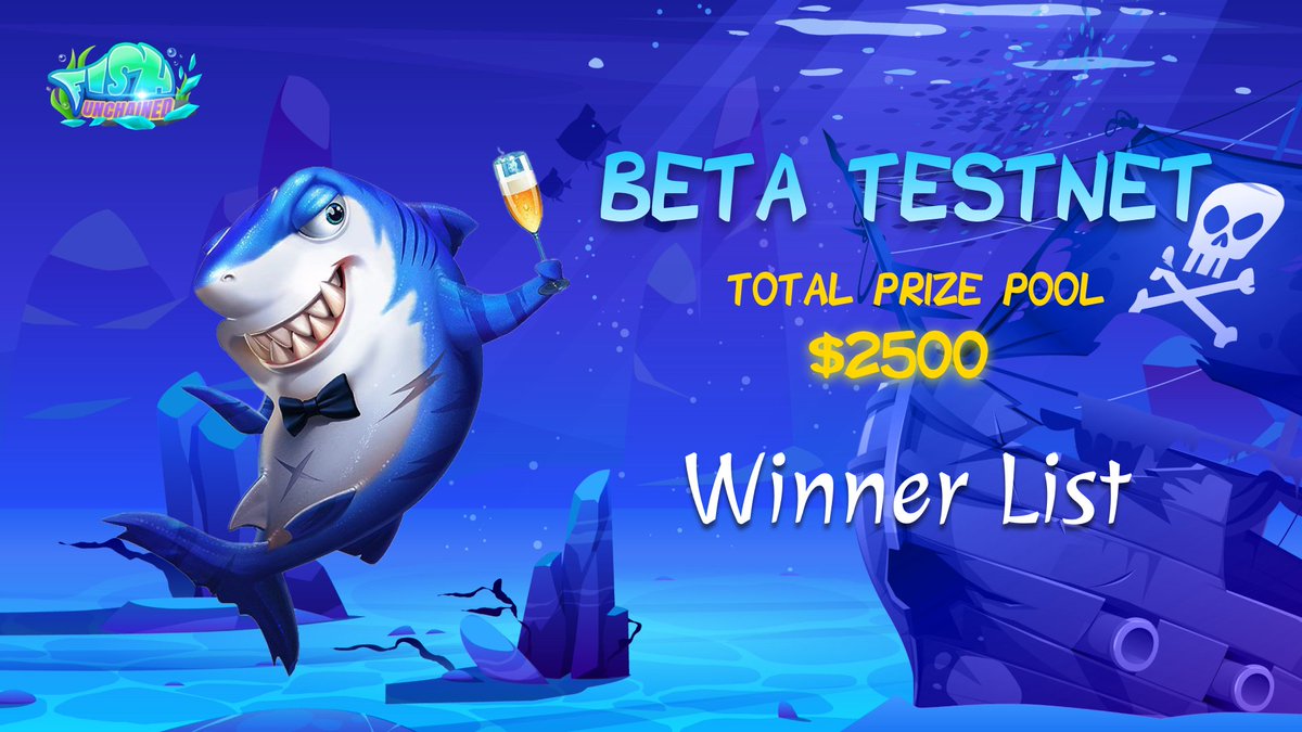 Legend_LFW's tweet photo. 🎉 Congrats to the WINNERs of Fish Unchained Beta
🎁 The $2500 event has ended, we have also found our expert gunners, you guys are all worth the prizes. Come see the final result 👉 https://t.co/4vG1avRcJn
#BNB #LFW #FishUnchained #NFTs #Blockchain https://t.co/0tkQOXYUUz
