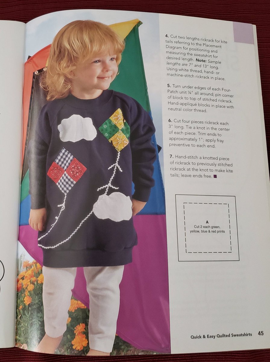 quilts_more's tweet photo. Quick and Easy Quilted Sweatshirts Women Children Create Drawstrings Cuffs Pockets Elbow Patches Easy Binding Zippers Plackets 2006 Fashion https://t.co/ZgrKgoUcBP #ImagineQuiltsAndMore #Etsy #EasyBinding https://t.co/utzXxNxjRG