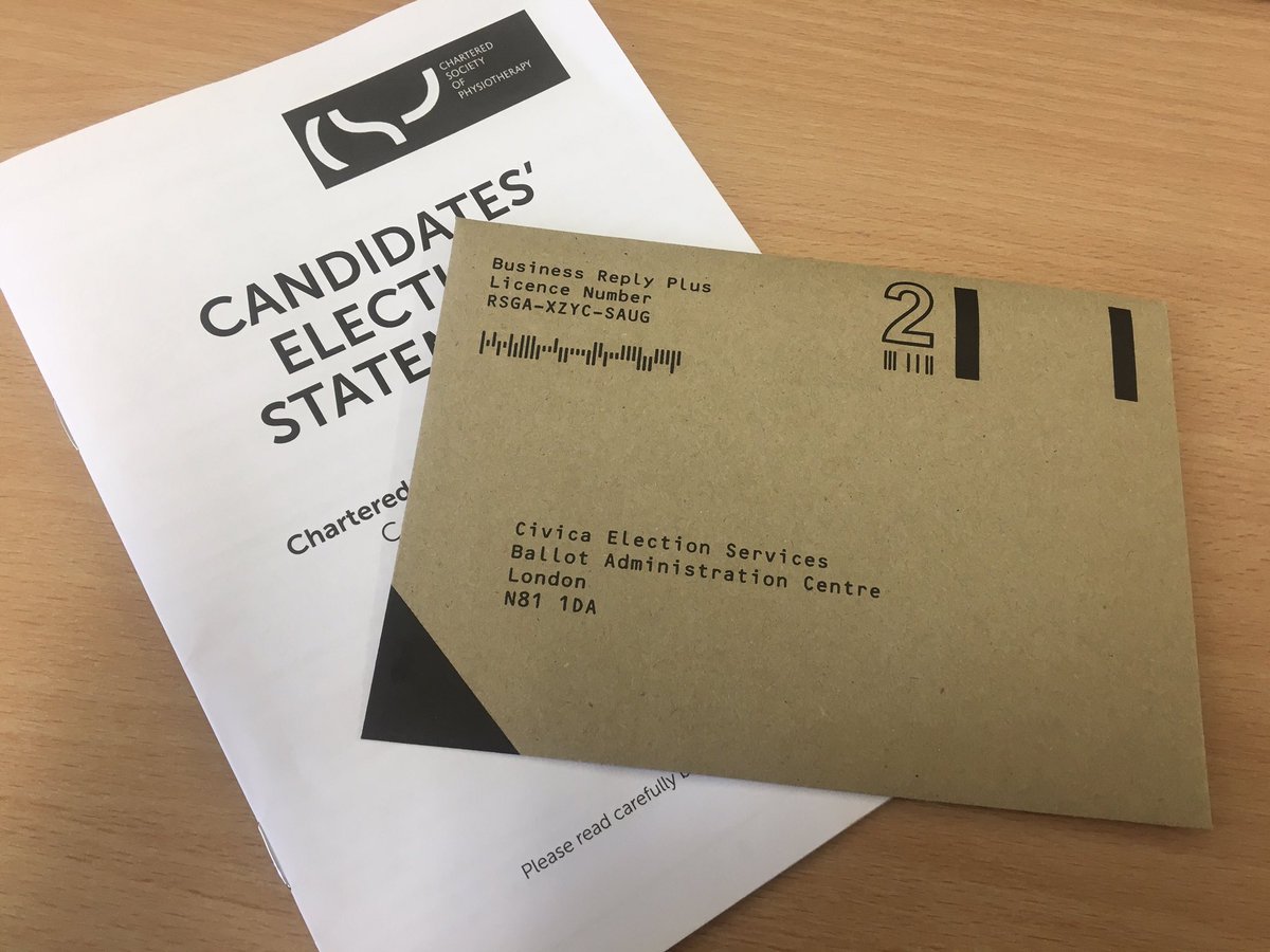 ScouseAHPLeader's tweet photo. @thecsp members, don’t forget to vote and return your ballot paper in time! #MemberLed #ActiveCouncil #CouncilElections #Physiotherapy 🗳 https://t.co/sf5vxDen6L