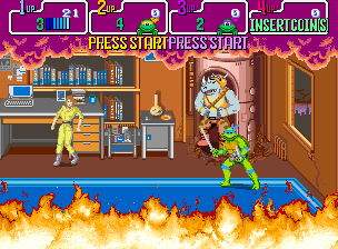 SirArturo3's tweet photo. Seguimos en el #CowabungaDay recordando el #arcade de #Konami que marcó la infancia de much@s! El #TeenageMutantNinjaTurtles con su mueble para 4 jugadores. Era un auténtico locurón en la época! Esto es historia del videojuego, no tengo dudas al respecto!
#Retrogames #PixelArt https://t.co/mt6qW71VQY