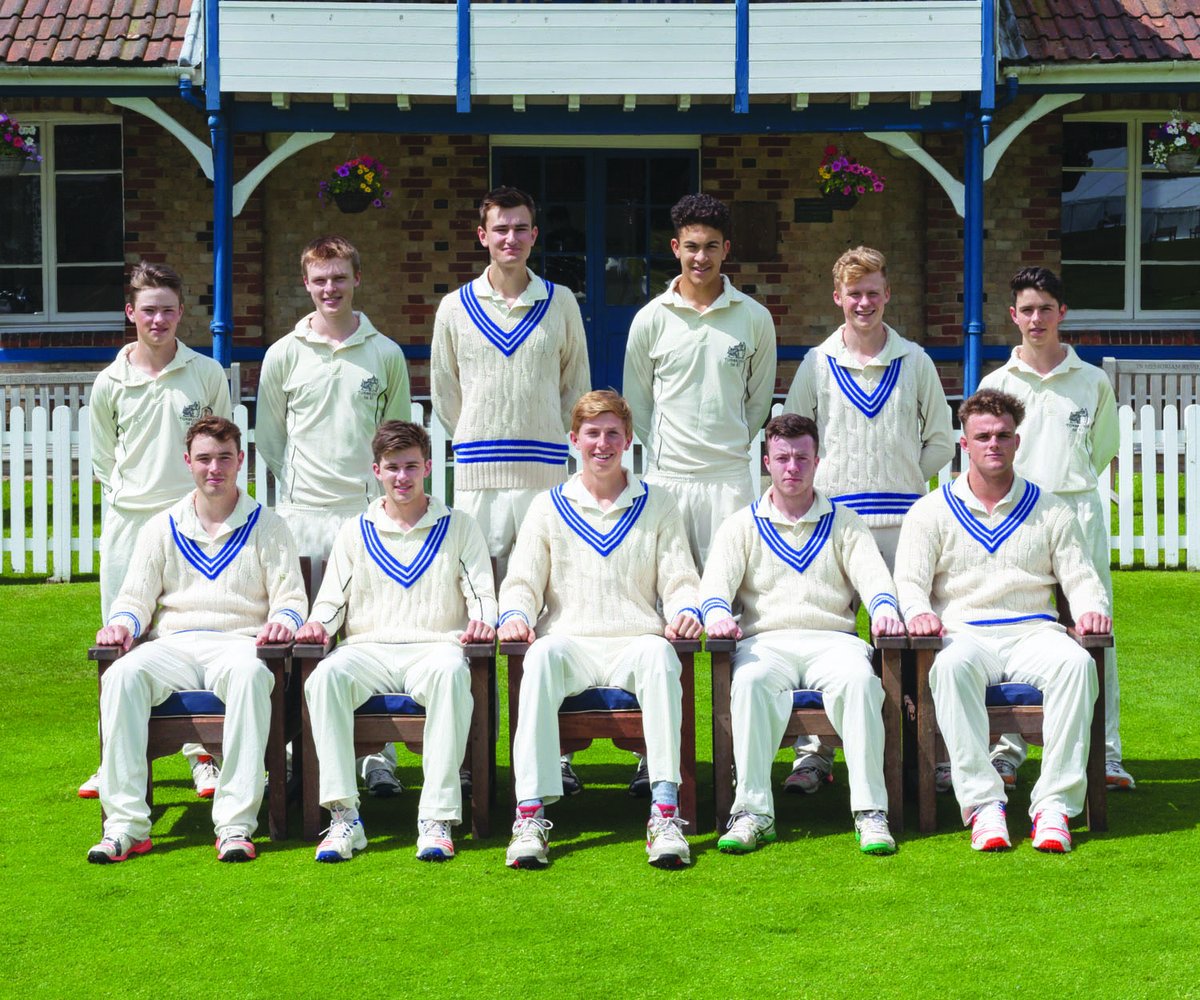 TonbridgeUK's tweet photo. Looking back ... in 2016 #Tonbridge's 1st XI featured Zak Crawley (front, centre), Marcus O’Riordan (front, second left) and Toby Pettman (back, third left), all of whom are now playing professionally, plus Ben Earl (front, right), current #Premiership player of the season! 🏏 🏉 https://t.co/Fv6SJOQYNh